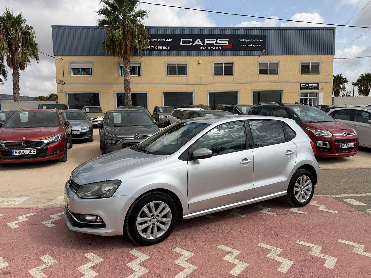 VOLKSWAGEN POLO ADVANCE 1.2 TSI AUTO SPANISH LHD IN SPAIN 72000 MILES SUPER 2015